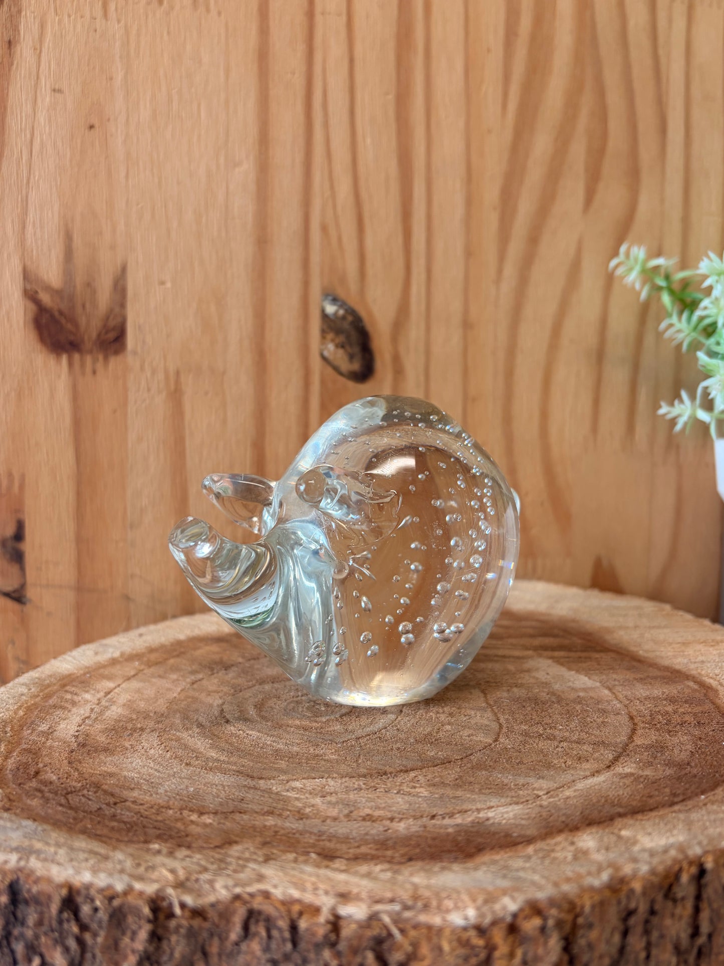 Little Blown Glass Pig (Local Pick Up Only)