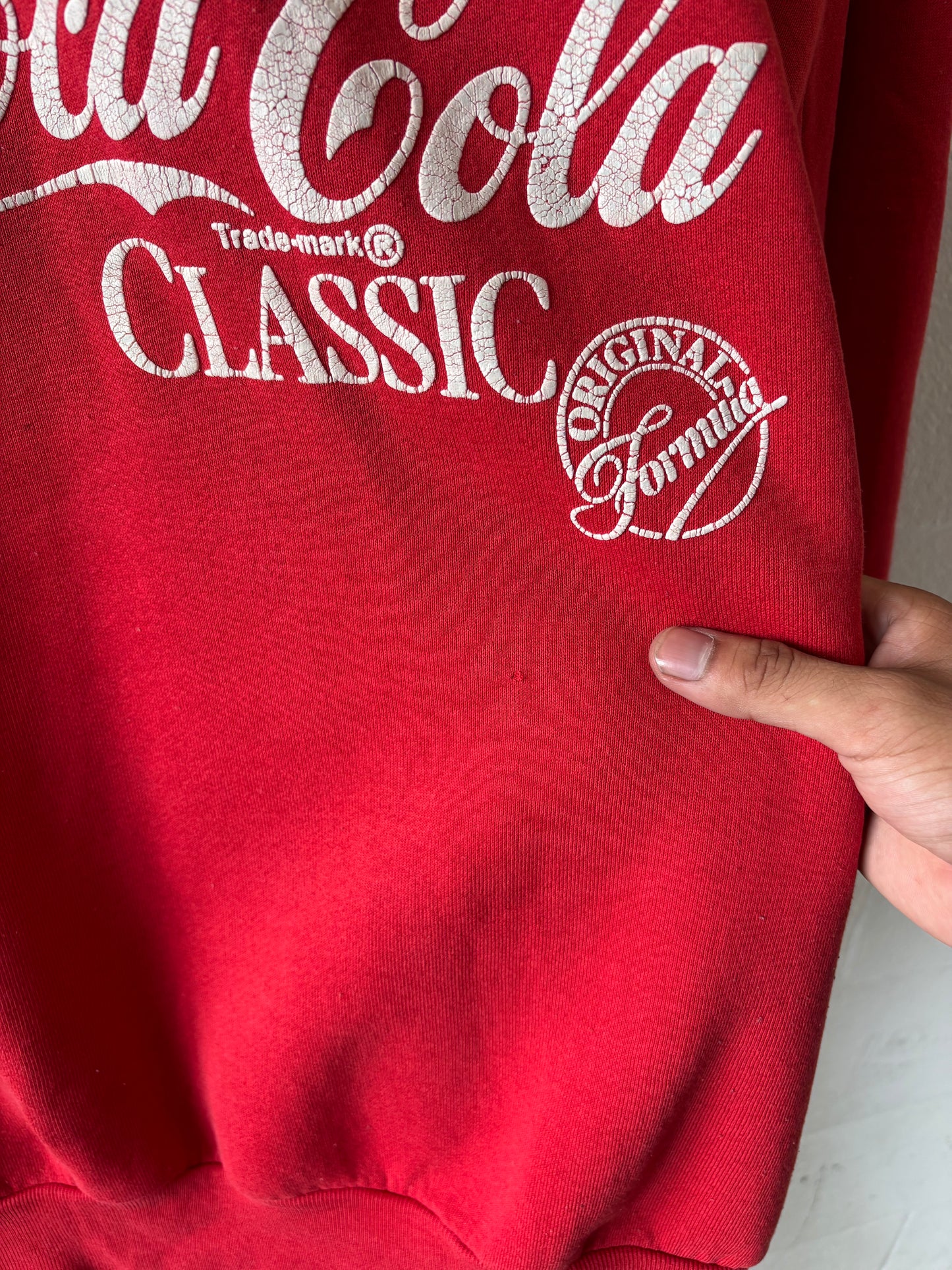Vtg Coca Cola Crew : XL