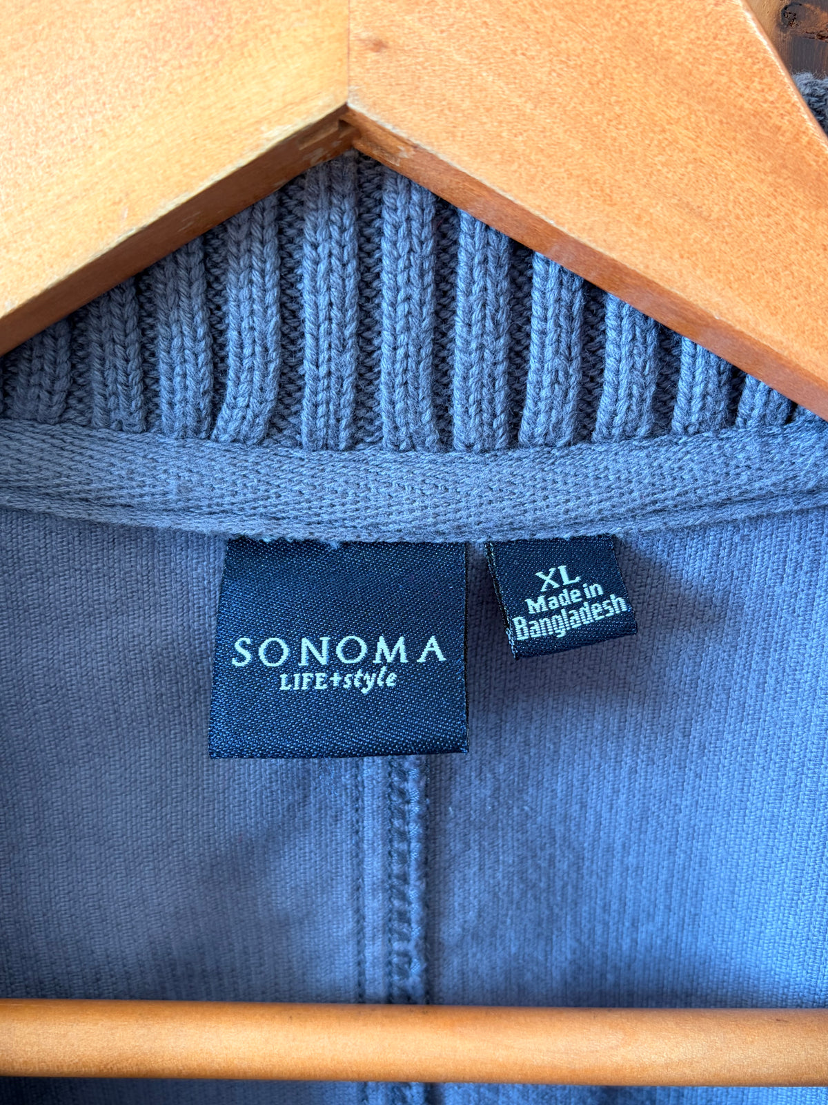 Slate Blue Corduroy Jacket : XL