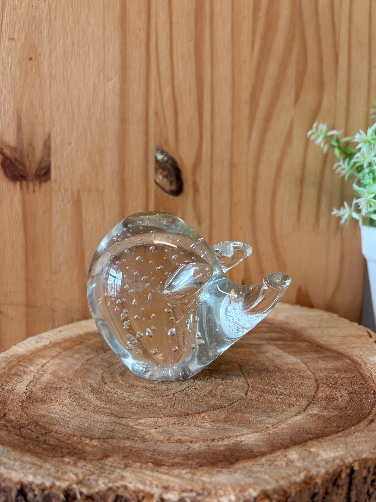 Little Blown Glass Pig (Local Pick Up Only)