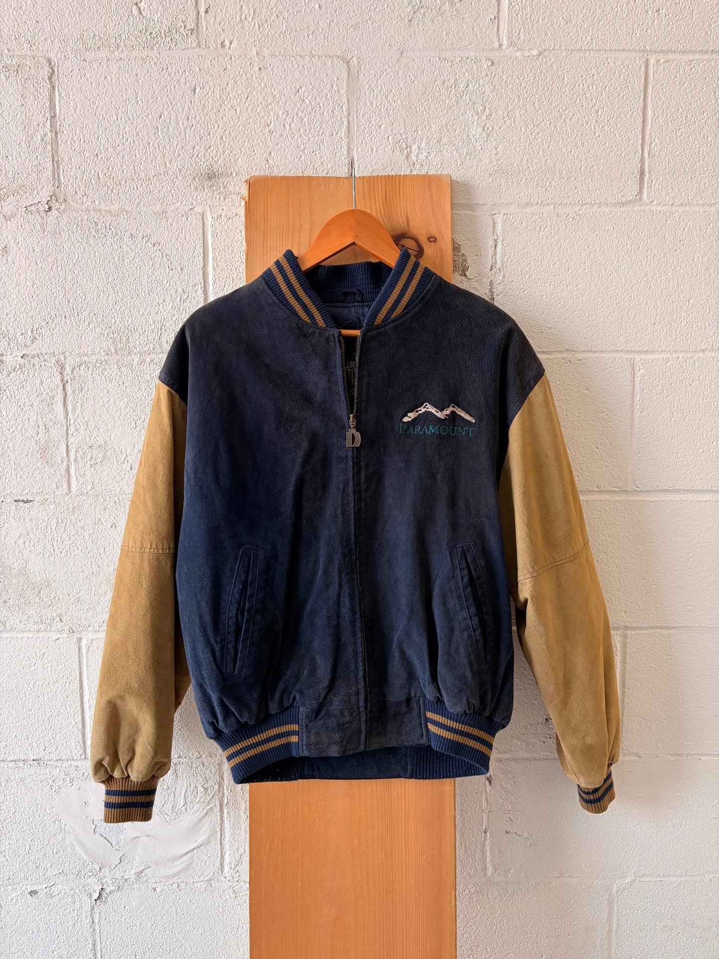 Paramount Leather Bomber Jacket : M
