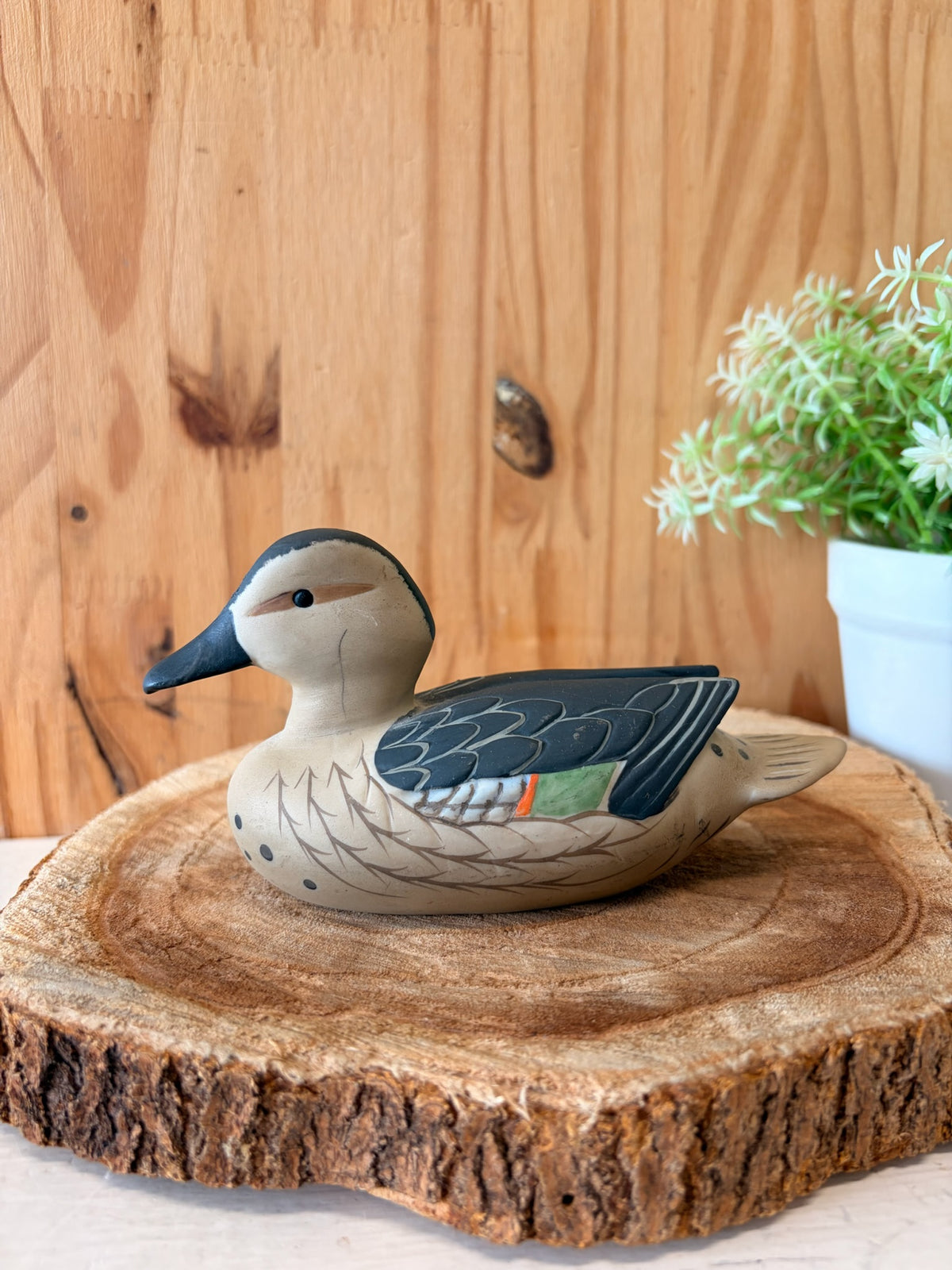 Small Ceramic Painted Duck (Local Pick Up Only)