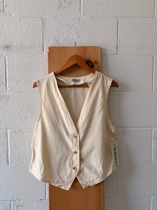 NWT Ivory Vest : L