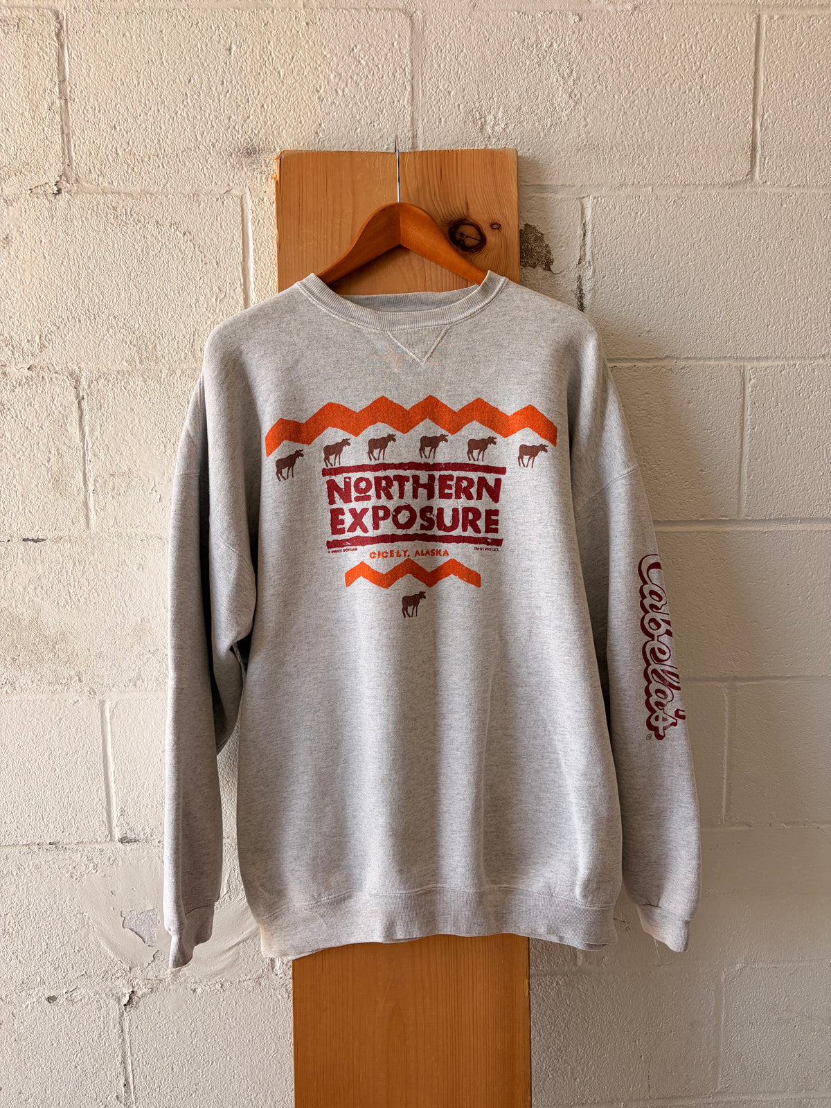‘92 Cabela’s Northern Exposure Crewneck : XL