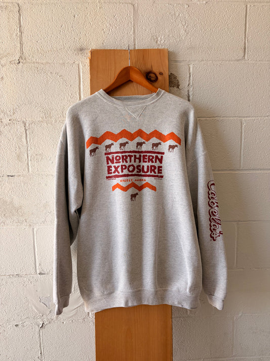 ‘92 Cabela’s Northern Exposure Crewneck : XL