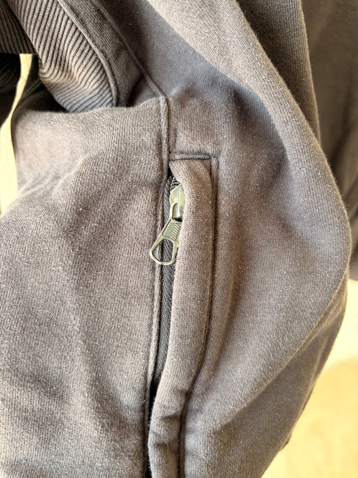 ‘04 National Geographic Hooded Quarter Zip : XL