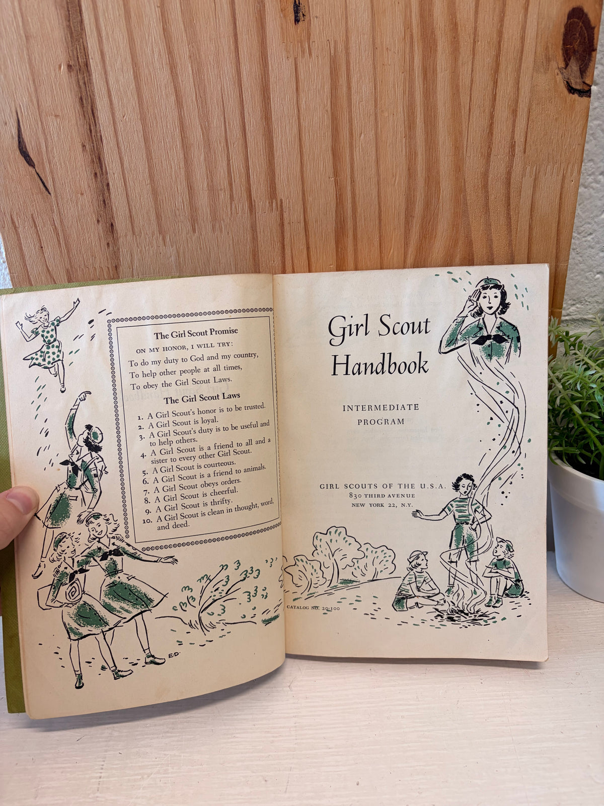 50’s Girl Scout Handbook