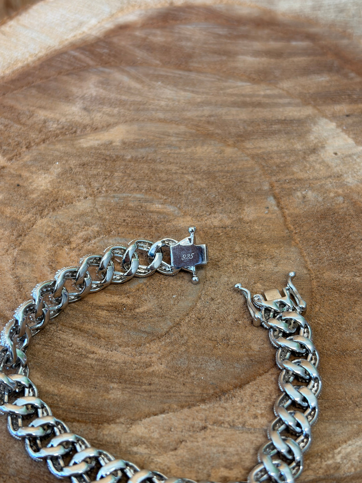 925 Cuban Link Bracelet