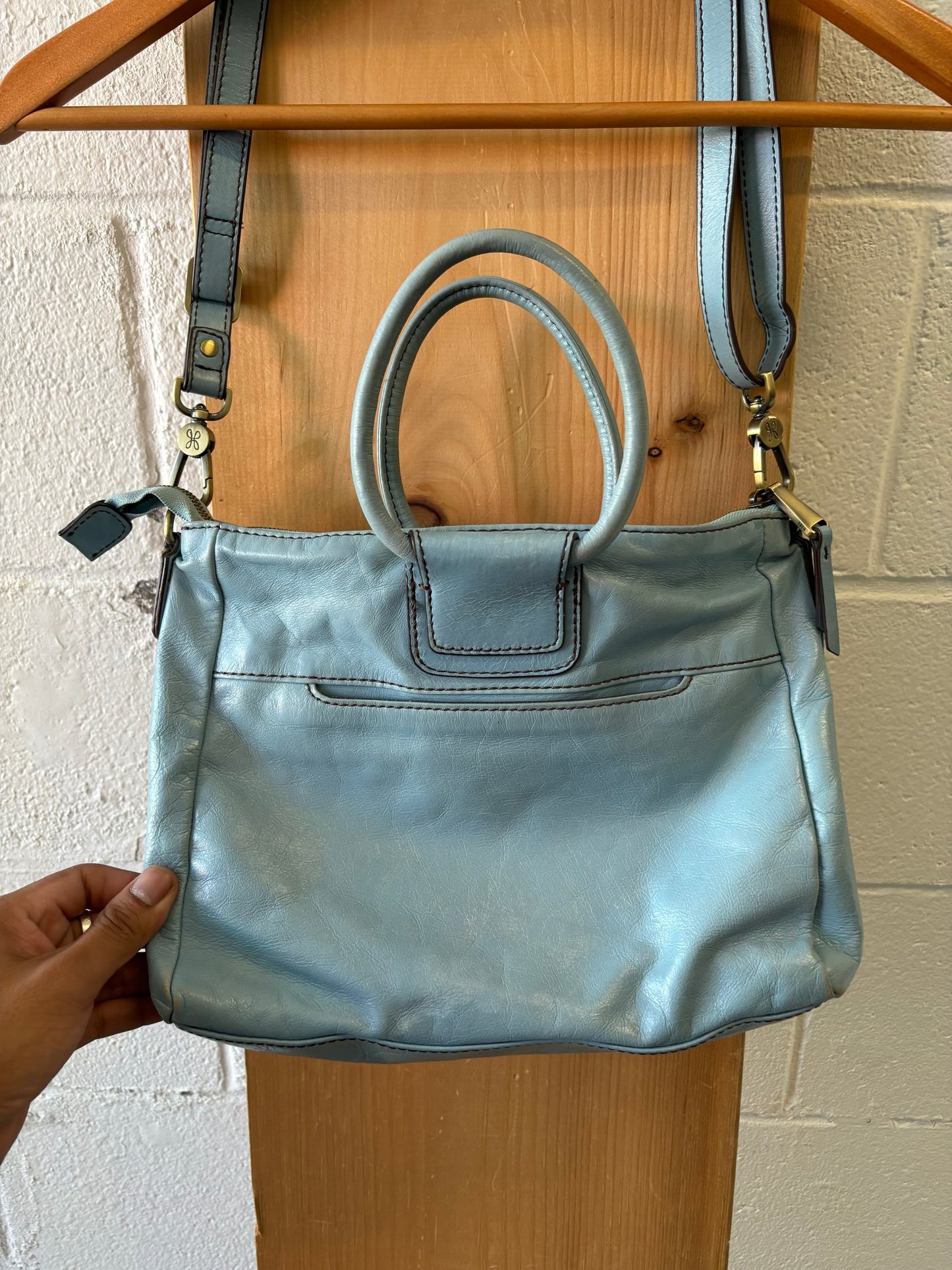 Sky Blue Hobo Bag