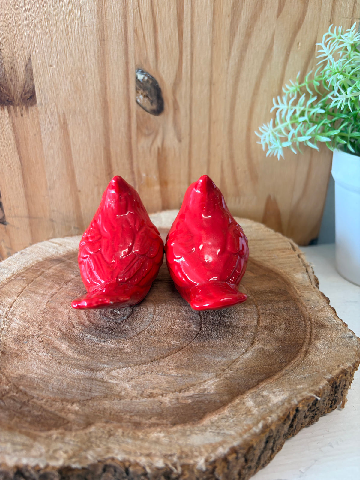 Cardinal Salt & Pepper Shakers (Local Pick Up Only)