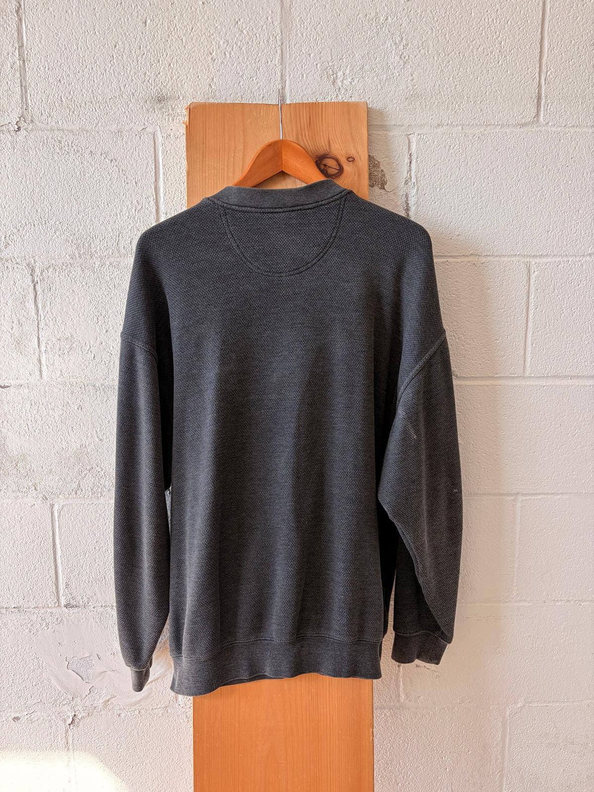 Vtg Dark Gray Lee Razorbacks Crew : CL