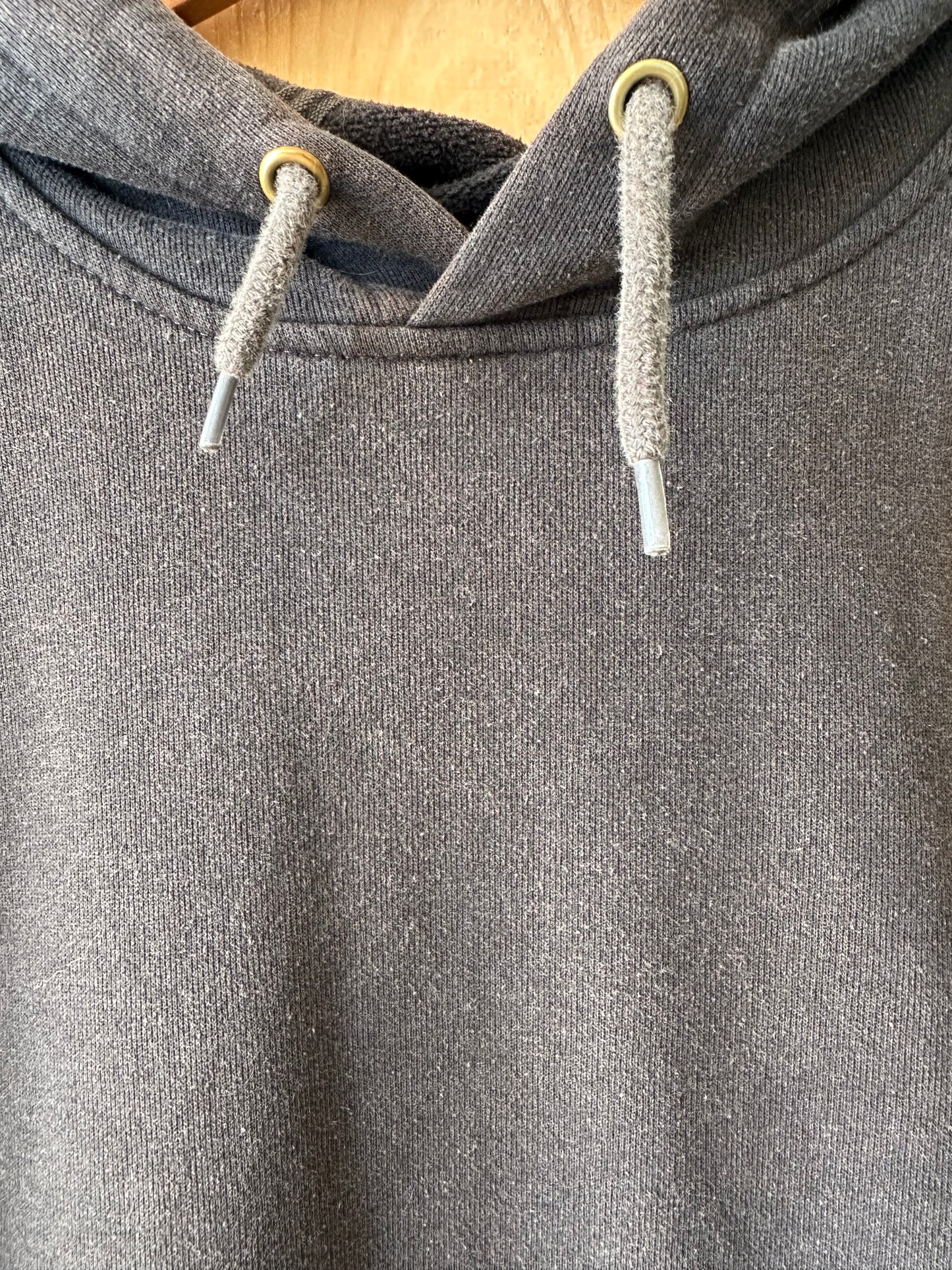 Faded Black Carhartt Hoodie : L