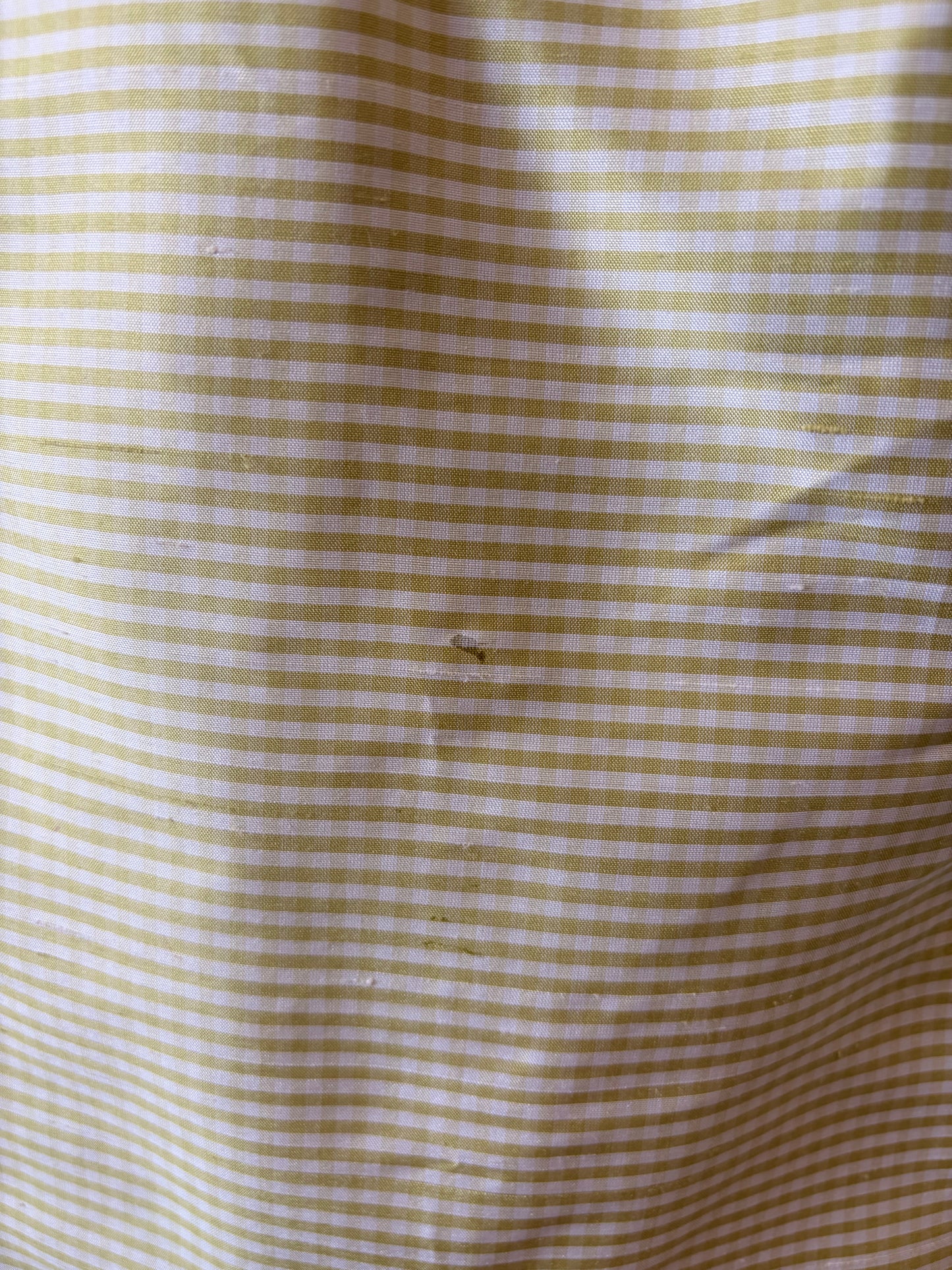 Green Silk Gingham Dress : 4
