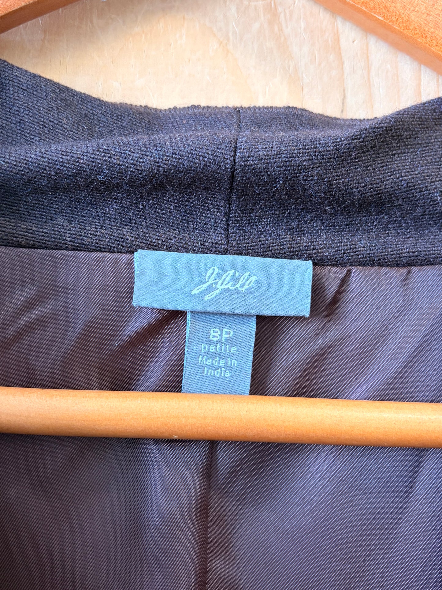 Brown Blazer Top : 8P