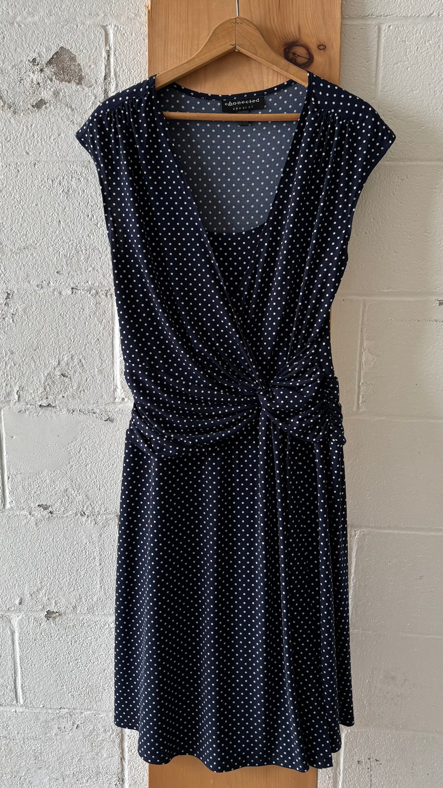 Blue Polka Dot Dress : 10