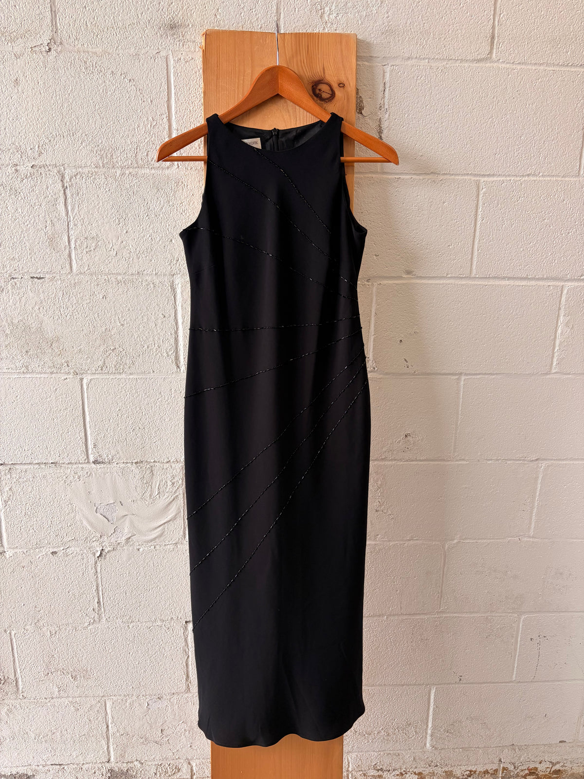 Vtg Jones New York Beaded Cocktail Dress : 4