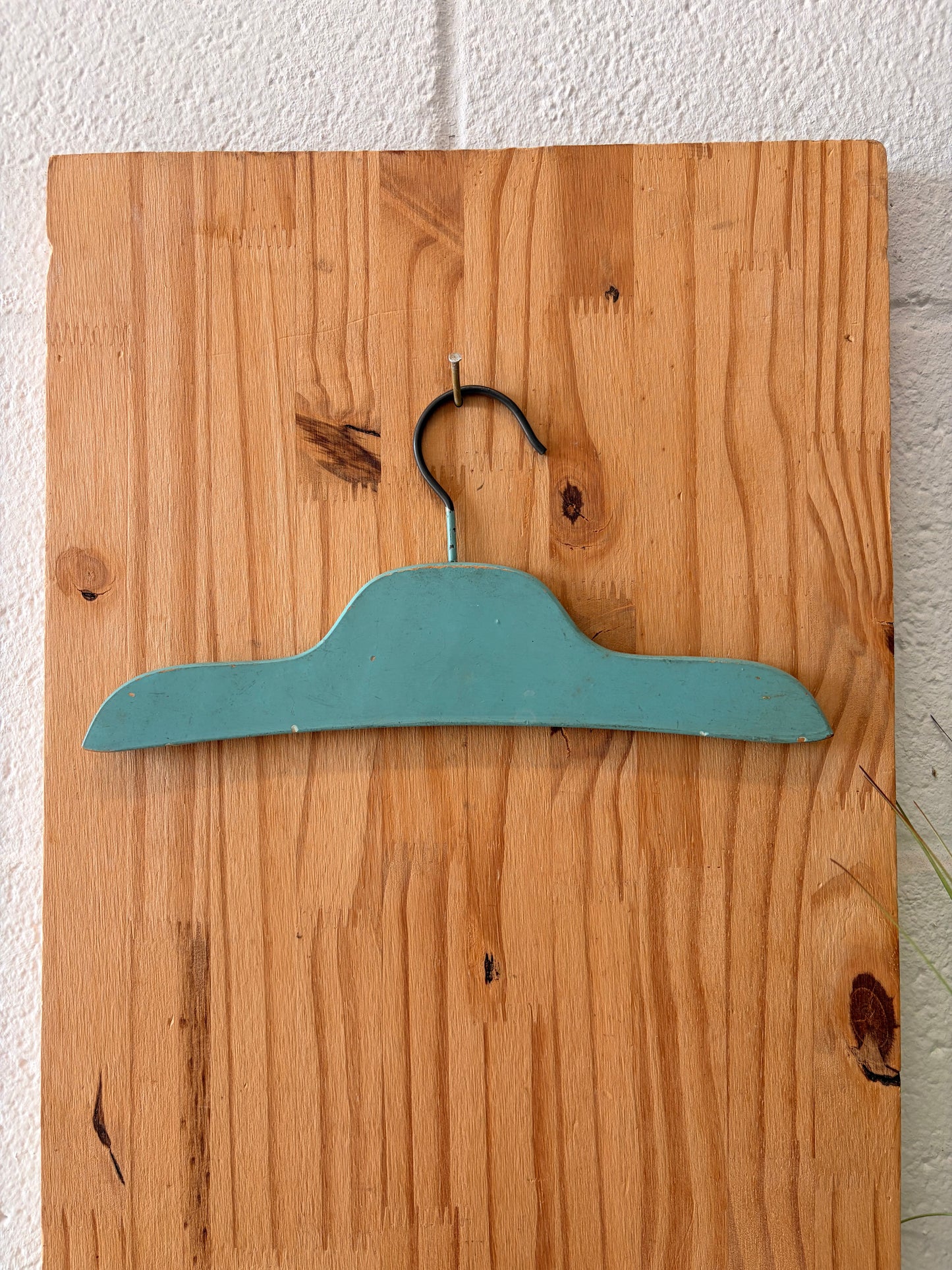Vtg Little Baby Blue Hanger
