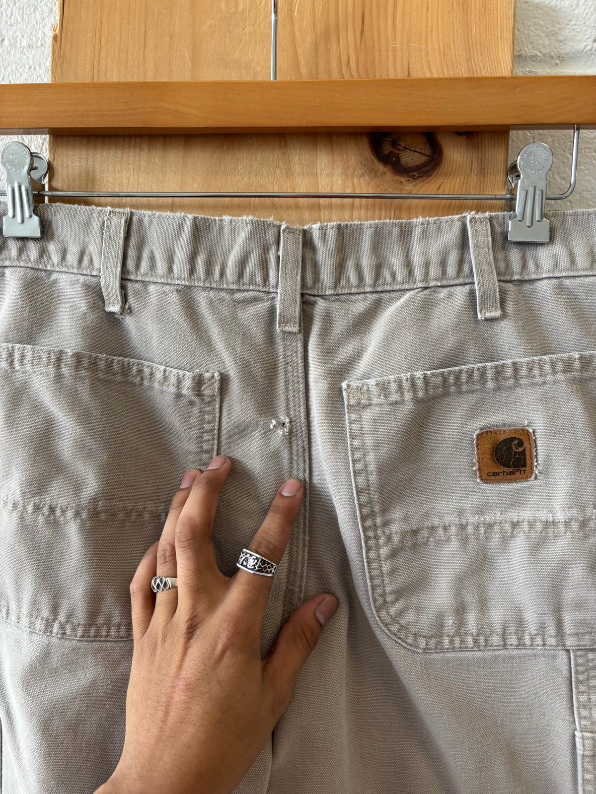 Vtg Distressed Carpenter Carhartts : 32 x 30