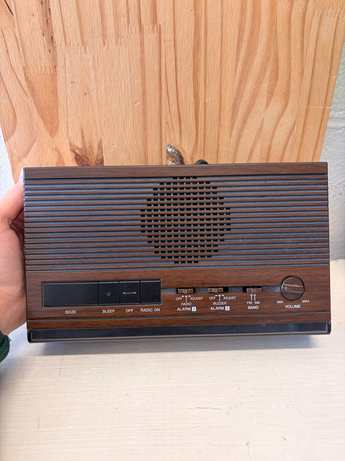 Vtg Panasonic Radio & Alarm Clock (Local Pick Up Only - Tested)
