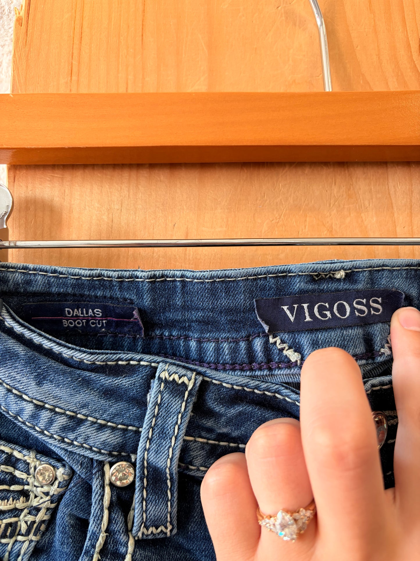 Embellished Vigoss Jeans : 29”W