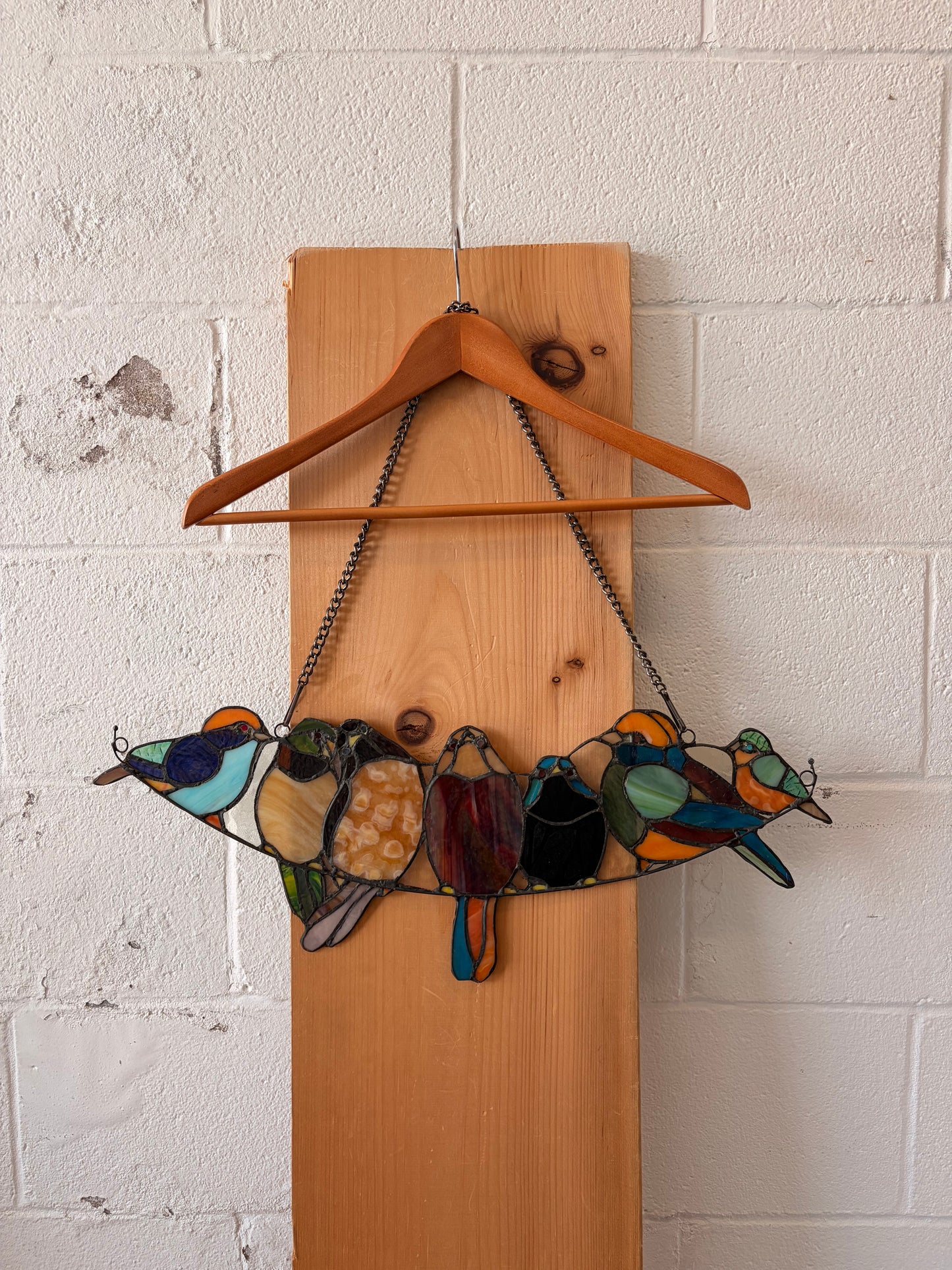 Stained Glass Bird Sun Catcher (Local Pick Up Only)