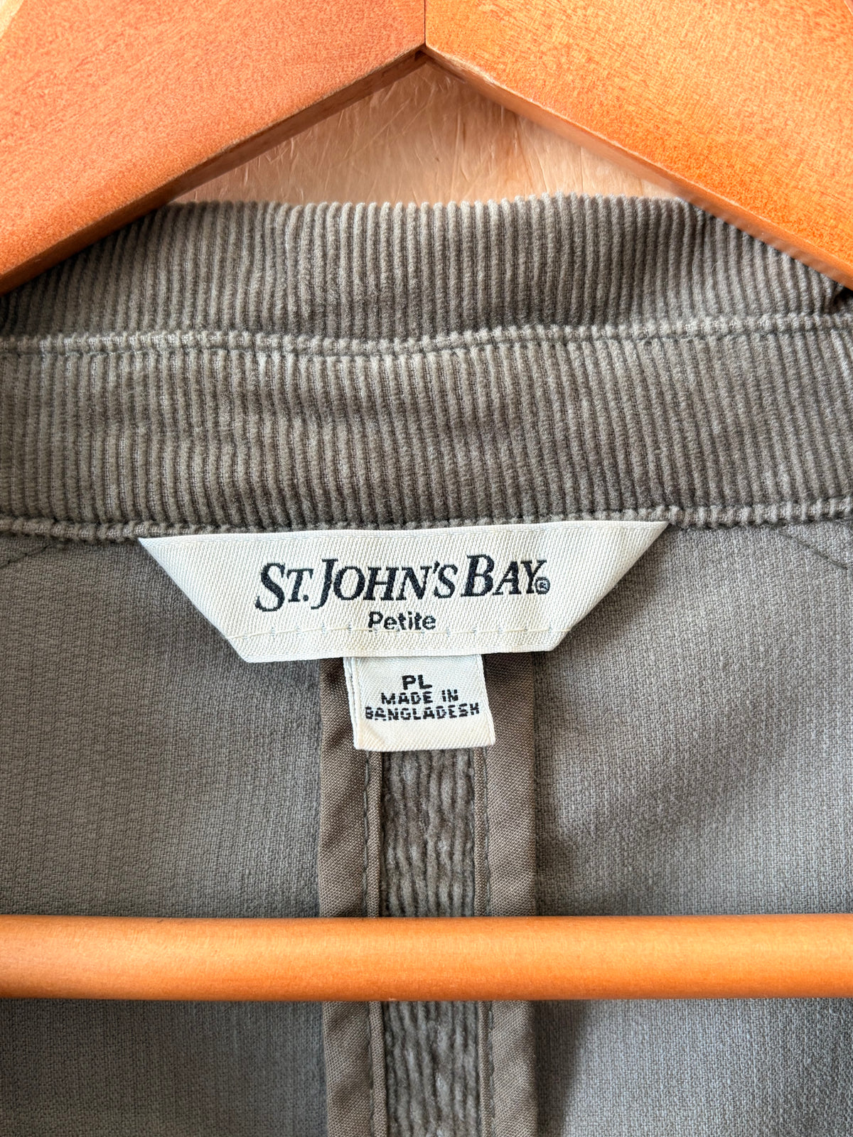 Green Corduroy Jacket : Petite L