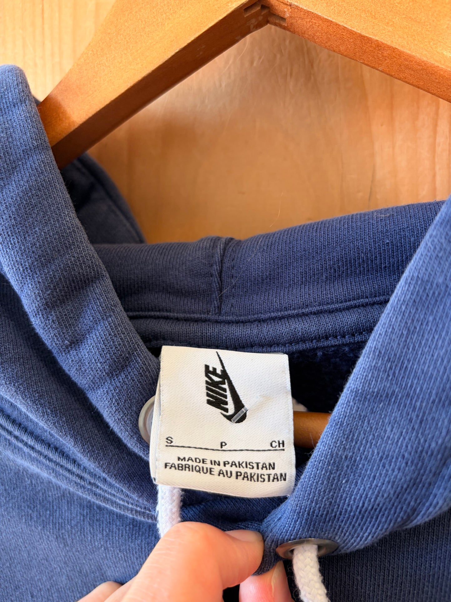 Navy Nike Hoodie : S