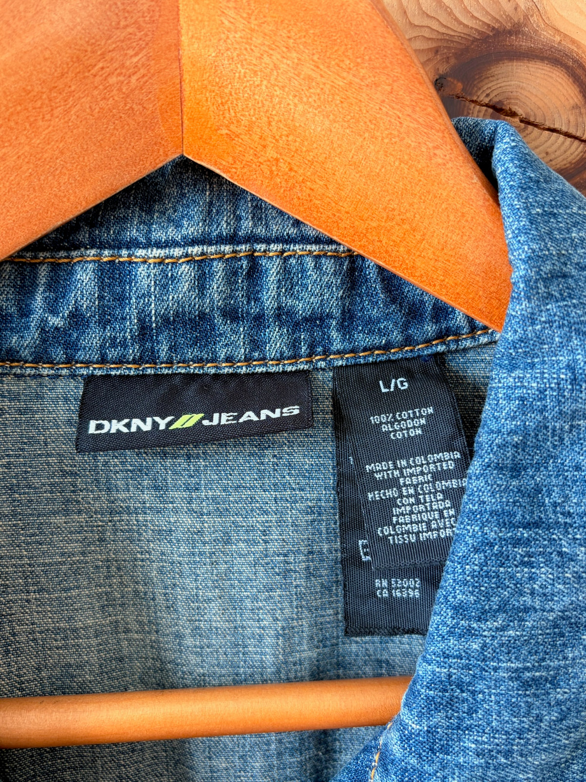 DKNY Denim Jacket : L