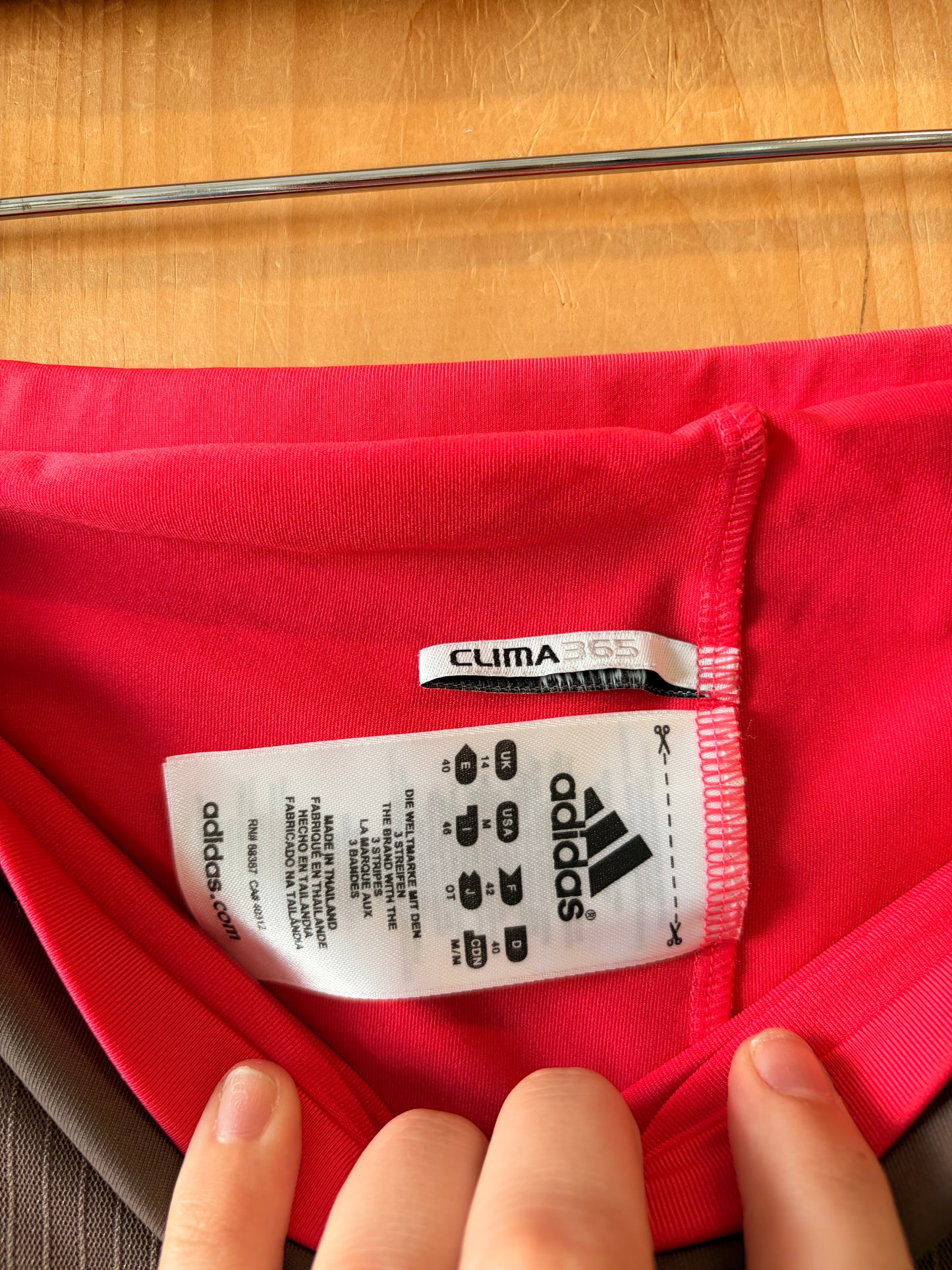 Brown & Pink Adidas Tennis Skort : M