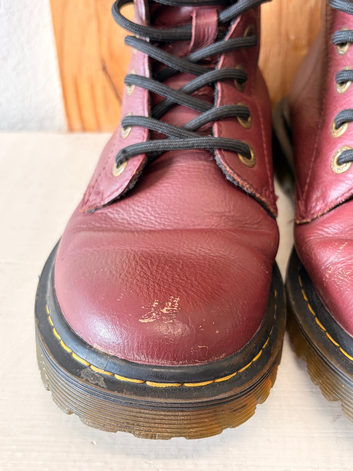 Cherry Red Dr. Martens : Size 7