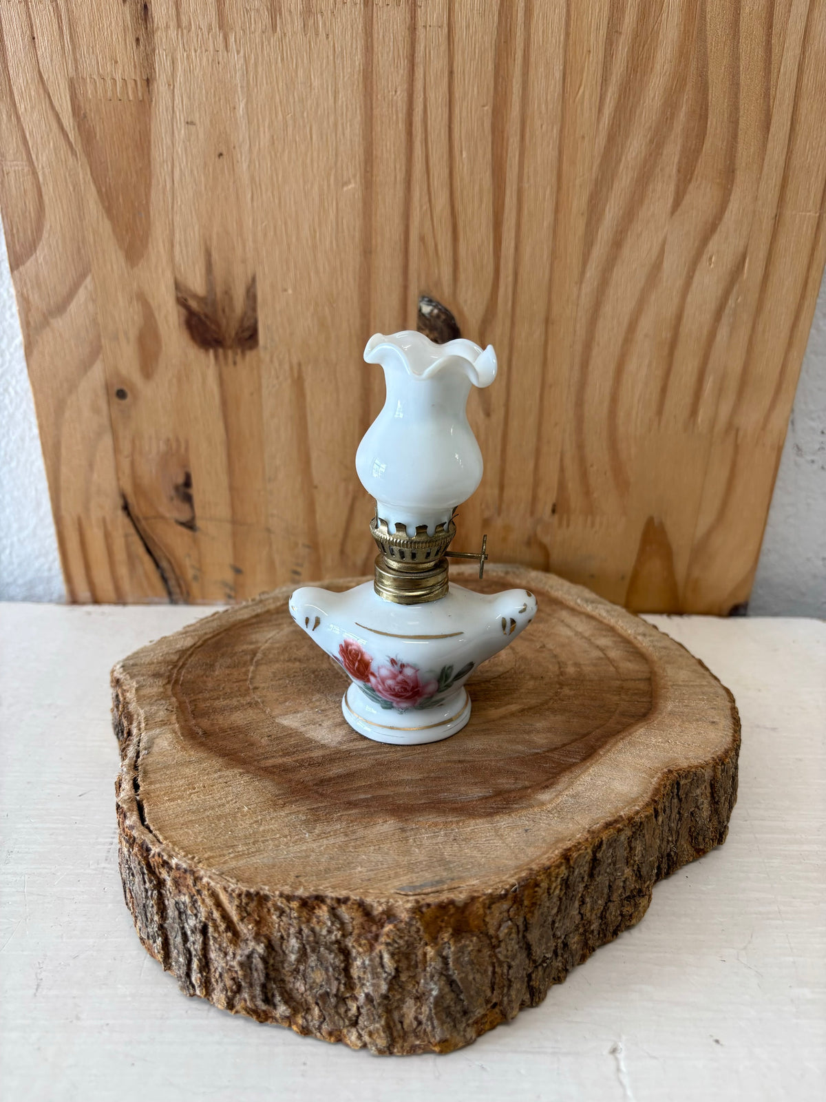 Vtg Tiny Oil Lamp (Local Pickup Only)