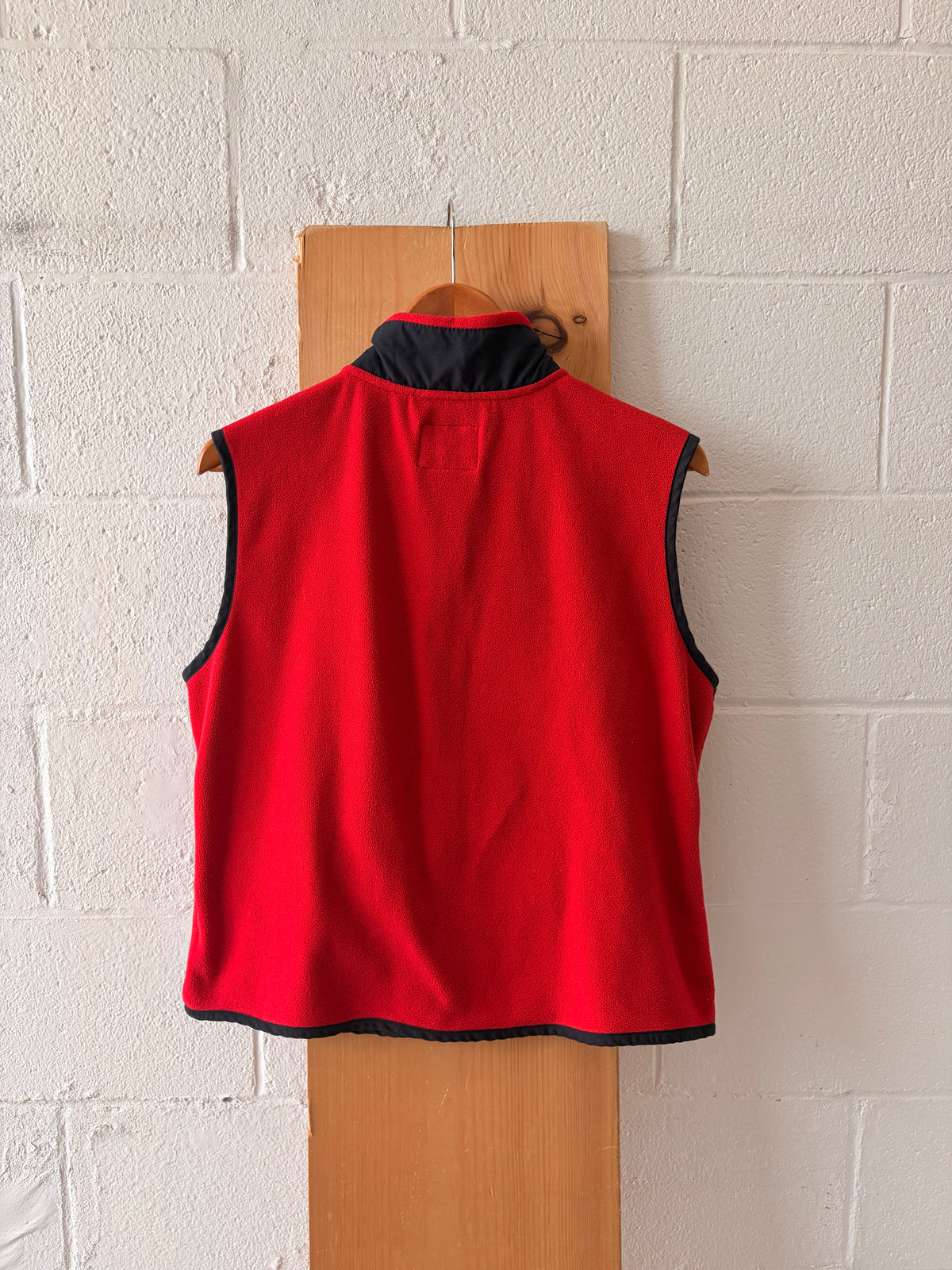 Route 66 Red Fleece Vest : XL