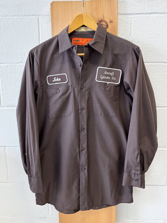 Brown Work Shirt : M