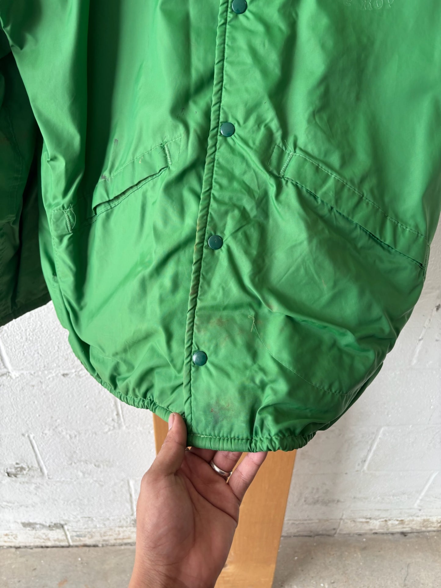 Vtg Faded Green Jacket : M