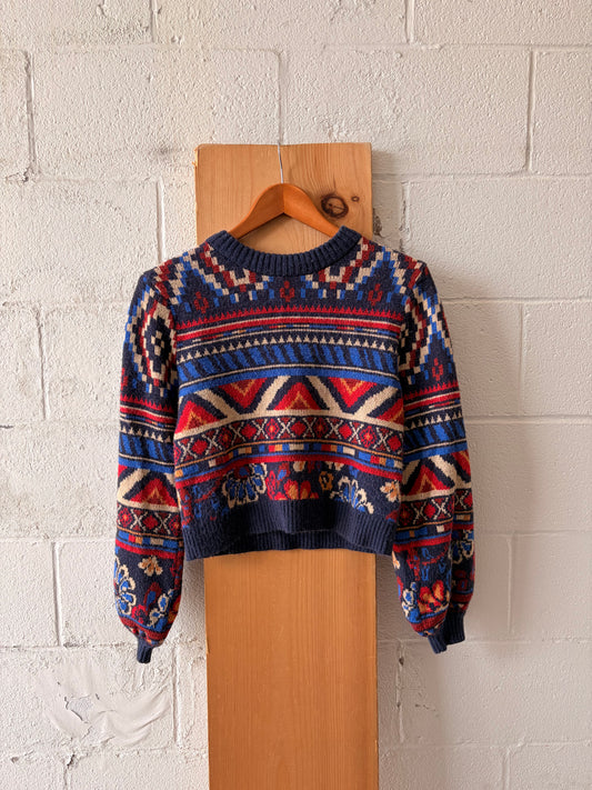 Farm Rio Anika Tapestry Sweater : XS