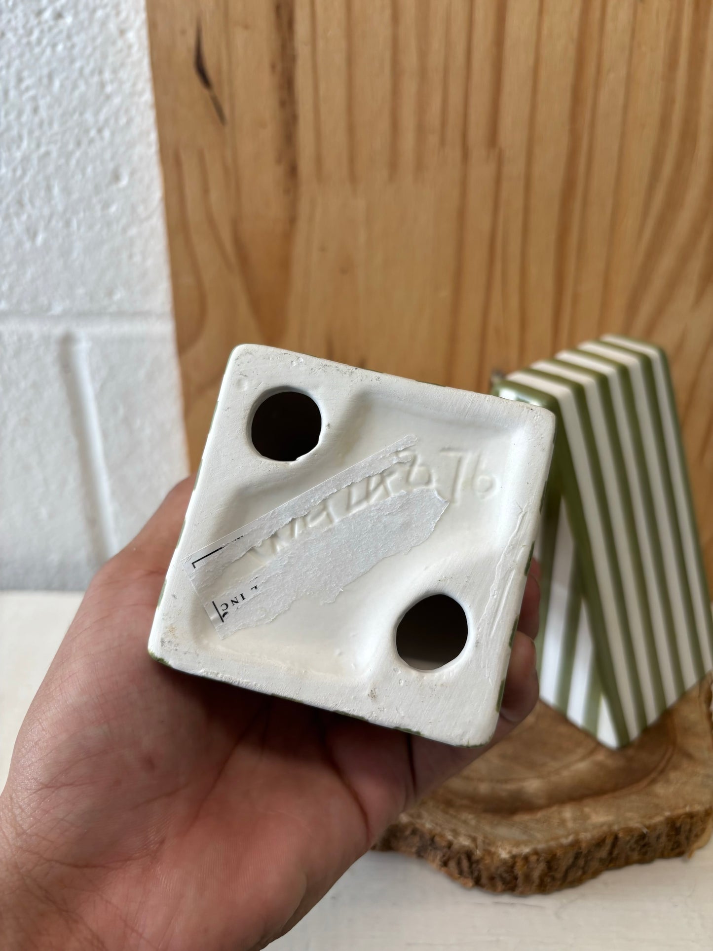 Striped Bookends (Local Pickup Only)