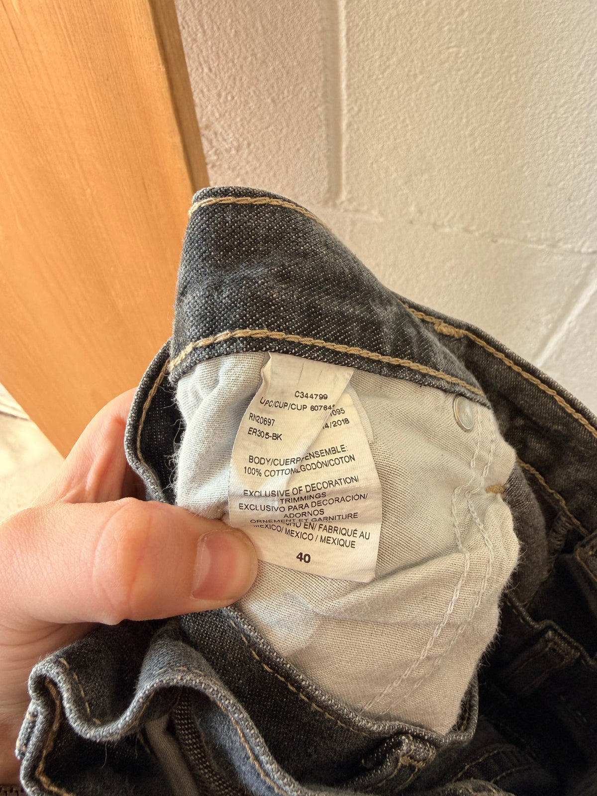Baggy Dickies Charcoal Shorts : 40
