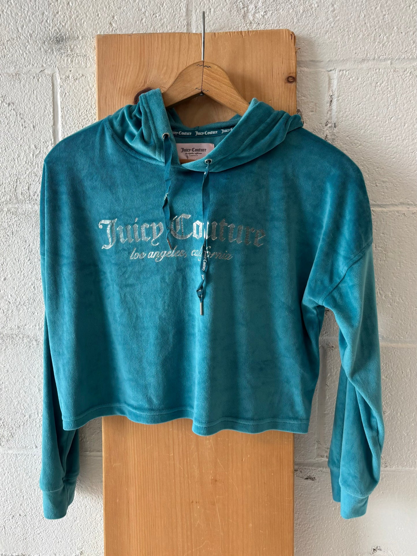 Teal Juicy Velour Set : S