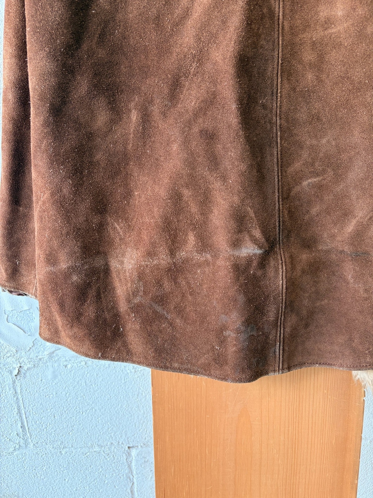 Vtg Suede Penny Lane Cape : OS