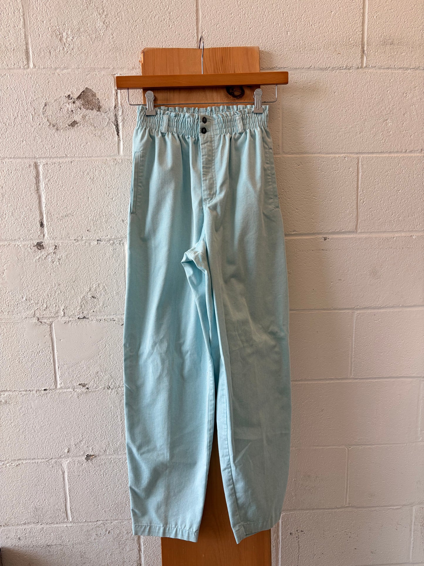 Vtg Blue Trousers : S