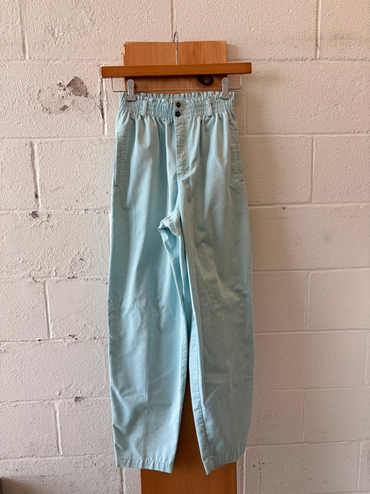 Vtg Blue Trousers : S