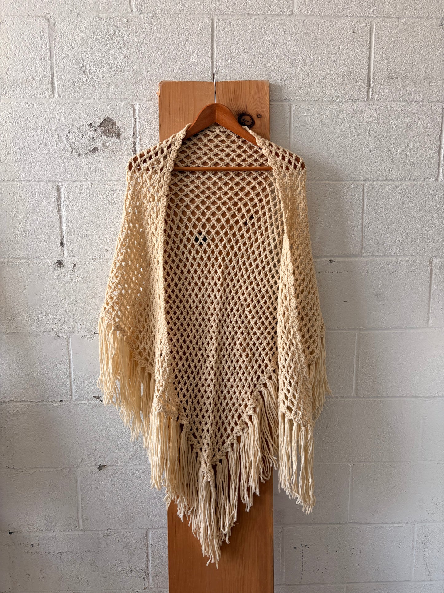 Fringe Shawl / Wrap : OS