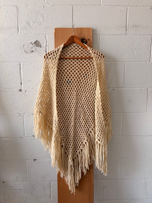 Fringe Shawl / Wrap : OS