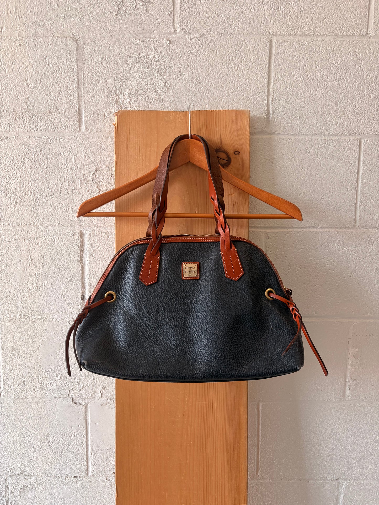 Navy Dooney & Bourke Purse