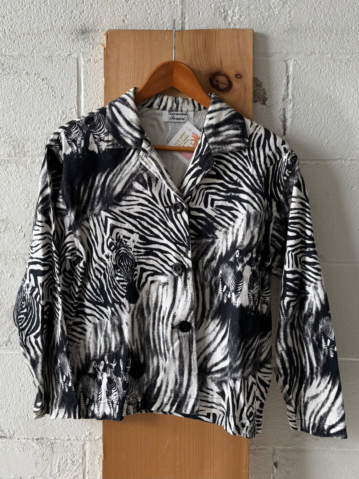 Zebra Print Blazer : 4