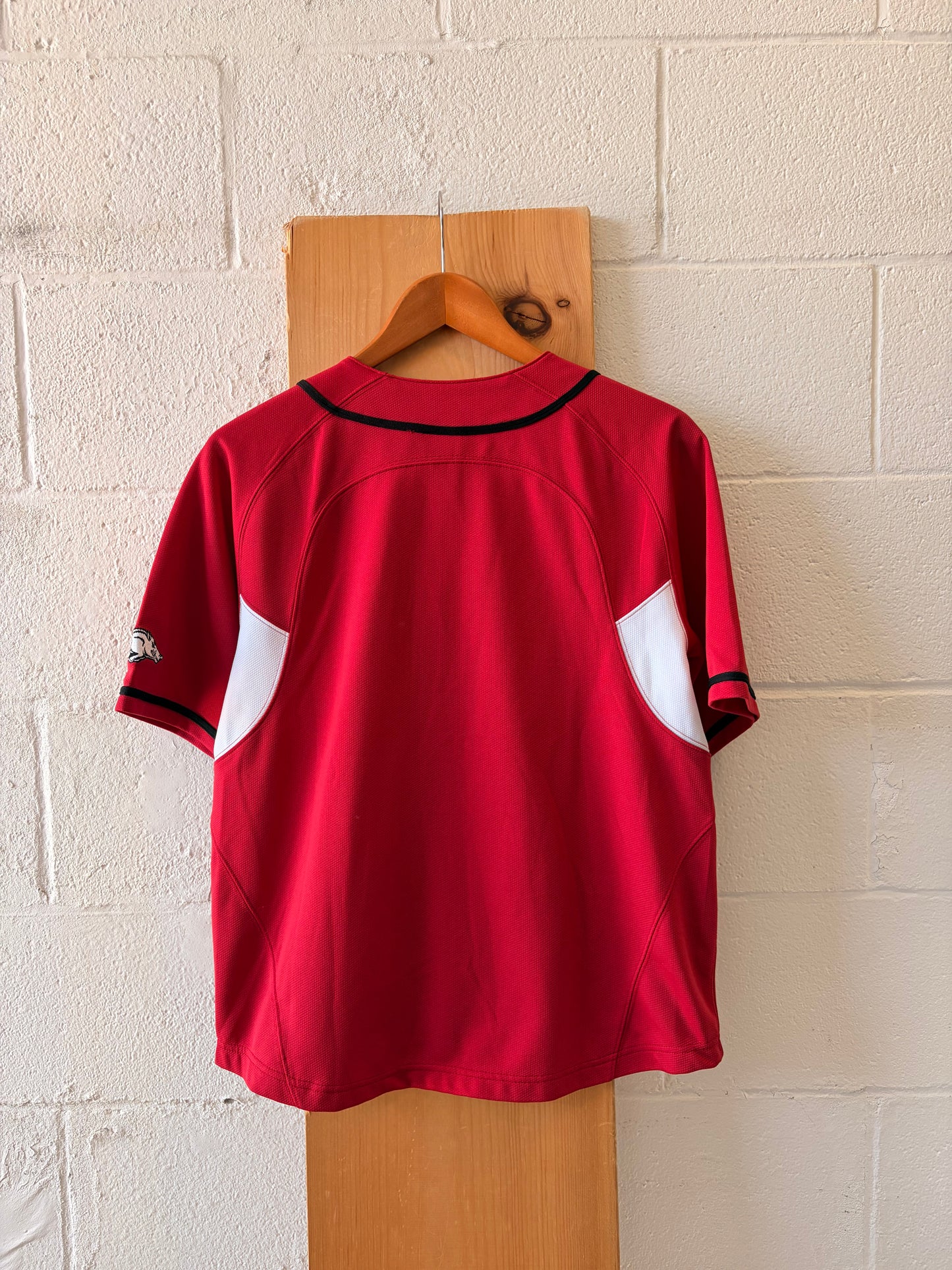 Nike Arkansas Baseball Jersey : L