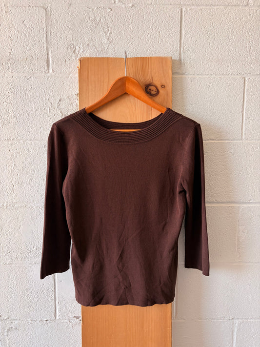 Classic Brown Top : XL