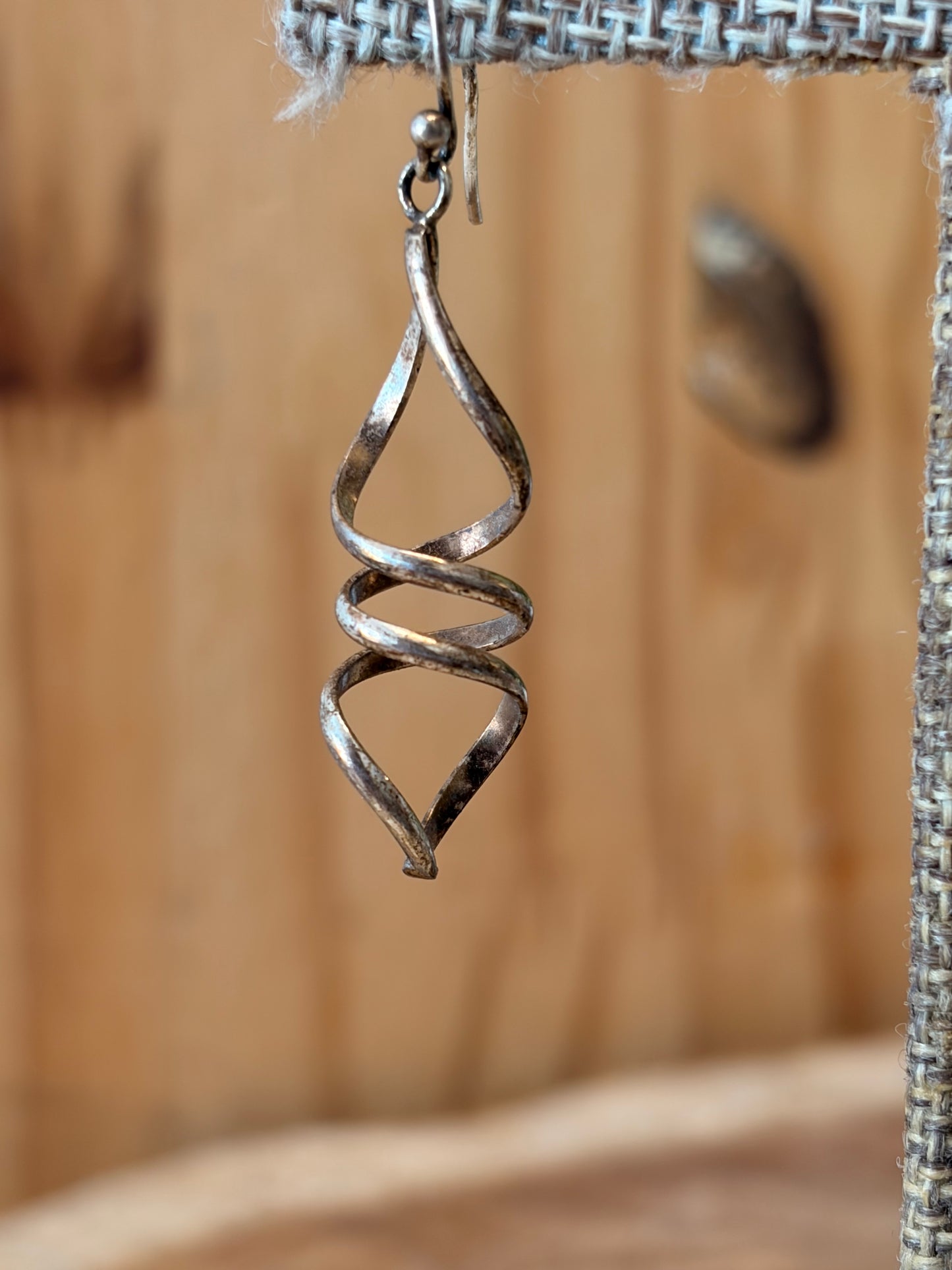 925 Silver Coil Earrings