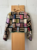 WHSE479 Reworked Quilt Jacket : XS/S
