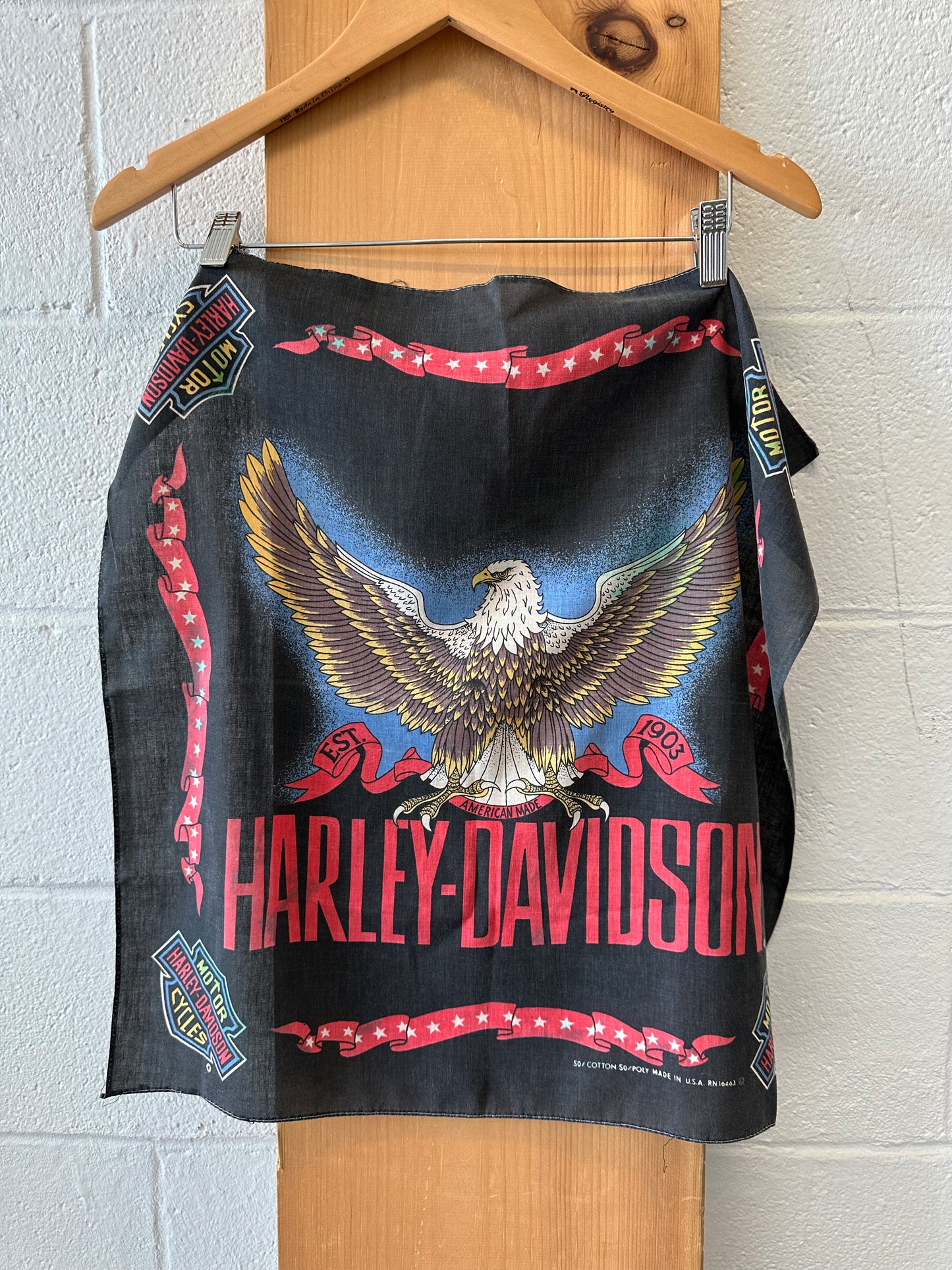 Vtg Harley Bandana